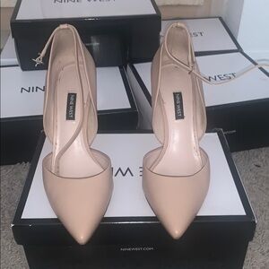 Nine West Nude Stiletto Heels